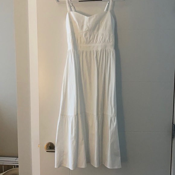 Reformation White Lauretta Dress - Picture 3 of 4
